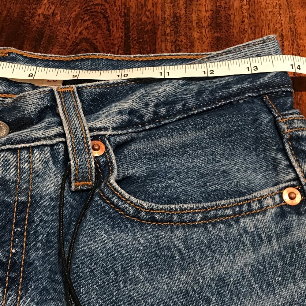 NWT Levi’s Women’s Wedgie Straight Fit Jeans Size 26 - Picture 13 of 14